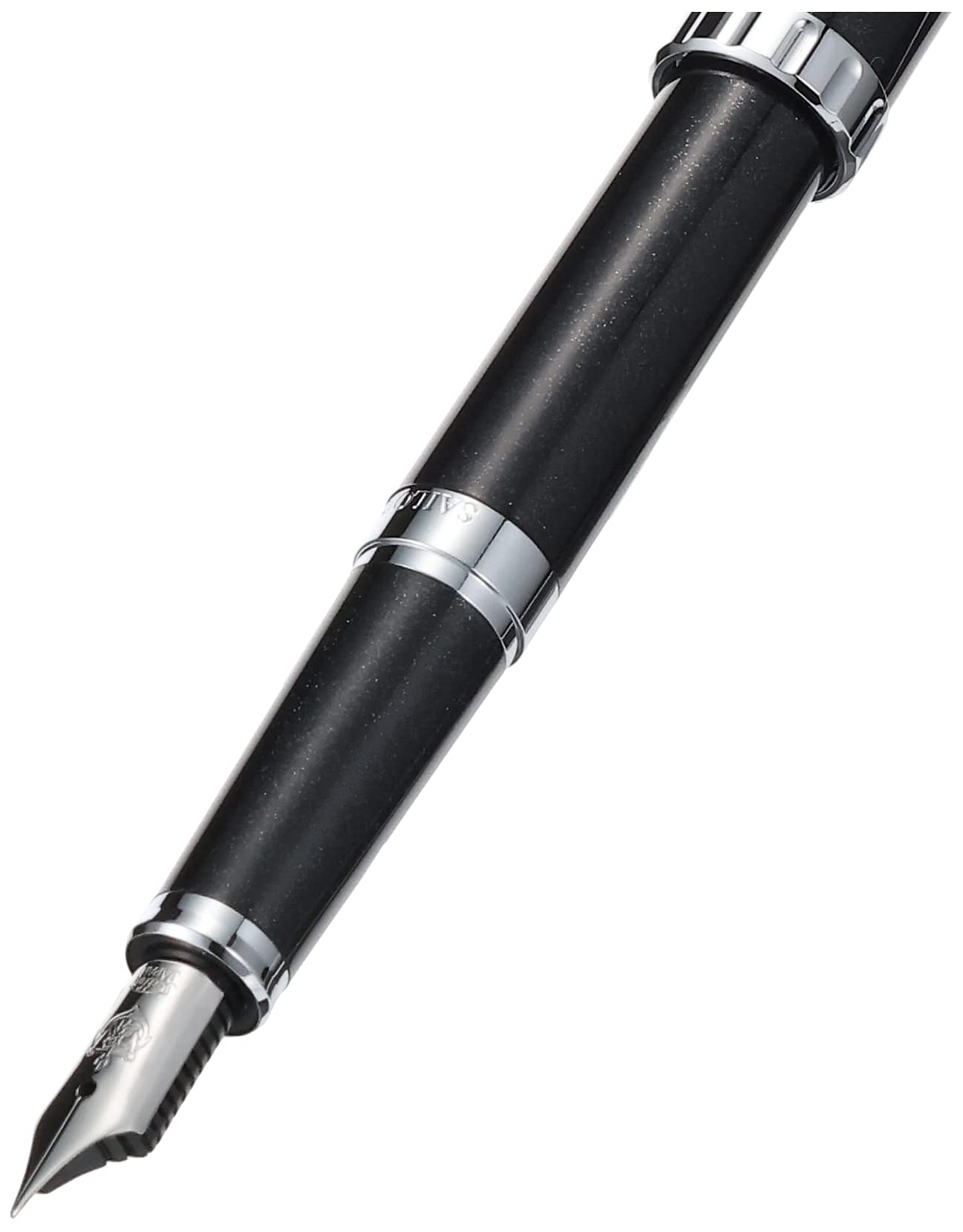 Sailor Fountain Pen Regras Black Fine Point 11-0700-220 - Premium Japanese Writing Instrument for Calligraphy, Journaling & Office Use