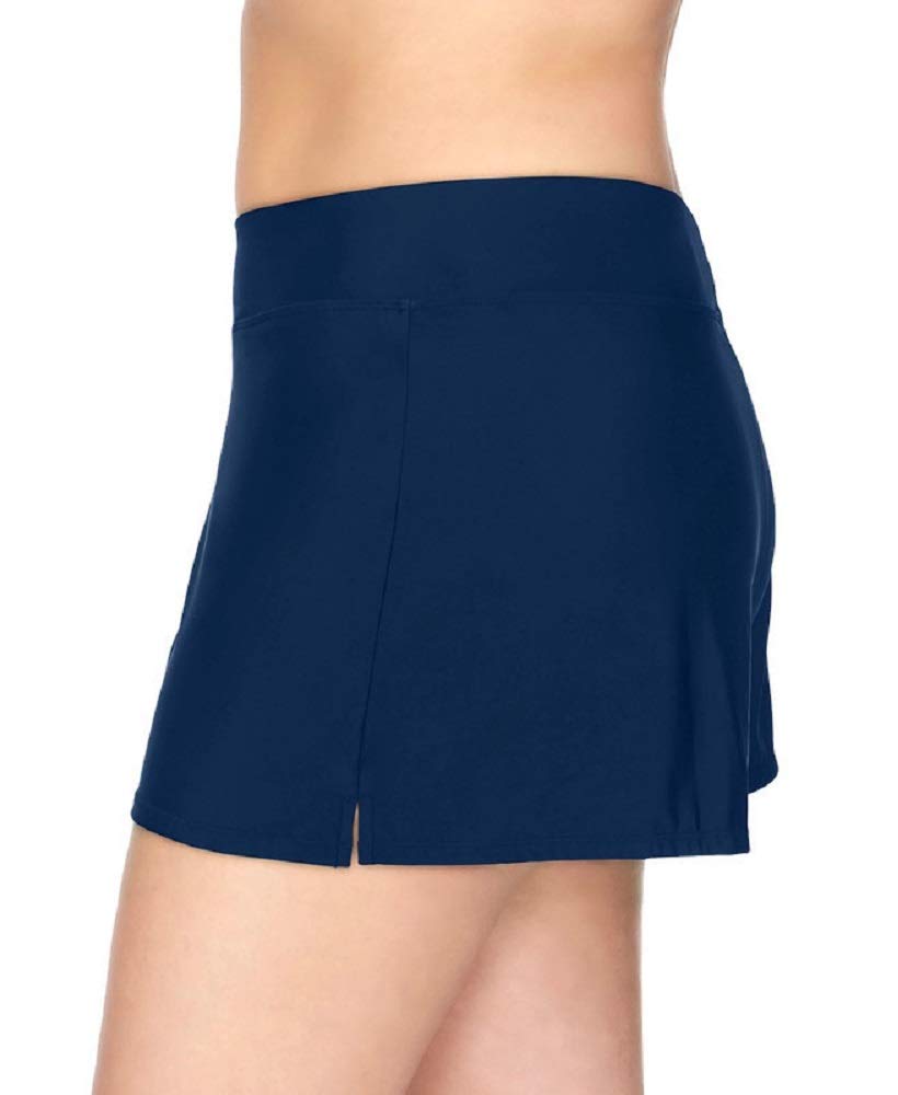 Premium Swim Solutions Swim Shorts for Men - Navy Blue Quick-Dry Swim Trunks for Beach, Pool & Water Sports