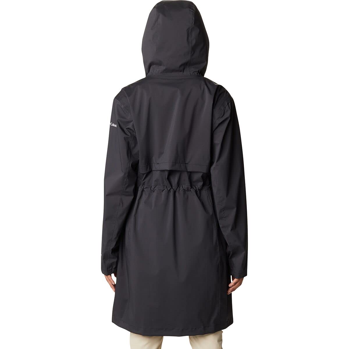 Columbia Women's Weekend Adventure Long Shell Jacket - Lightweight Waterproof Hiking & Outdoor Travel Coat