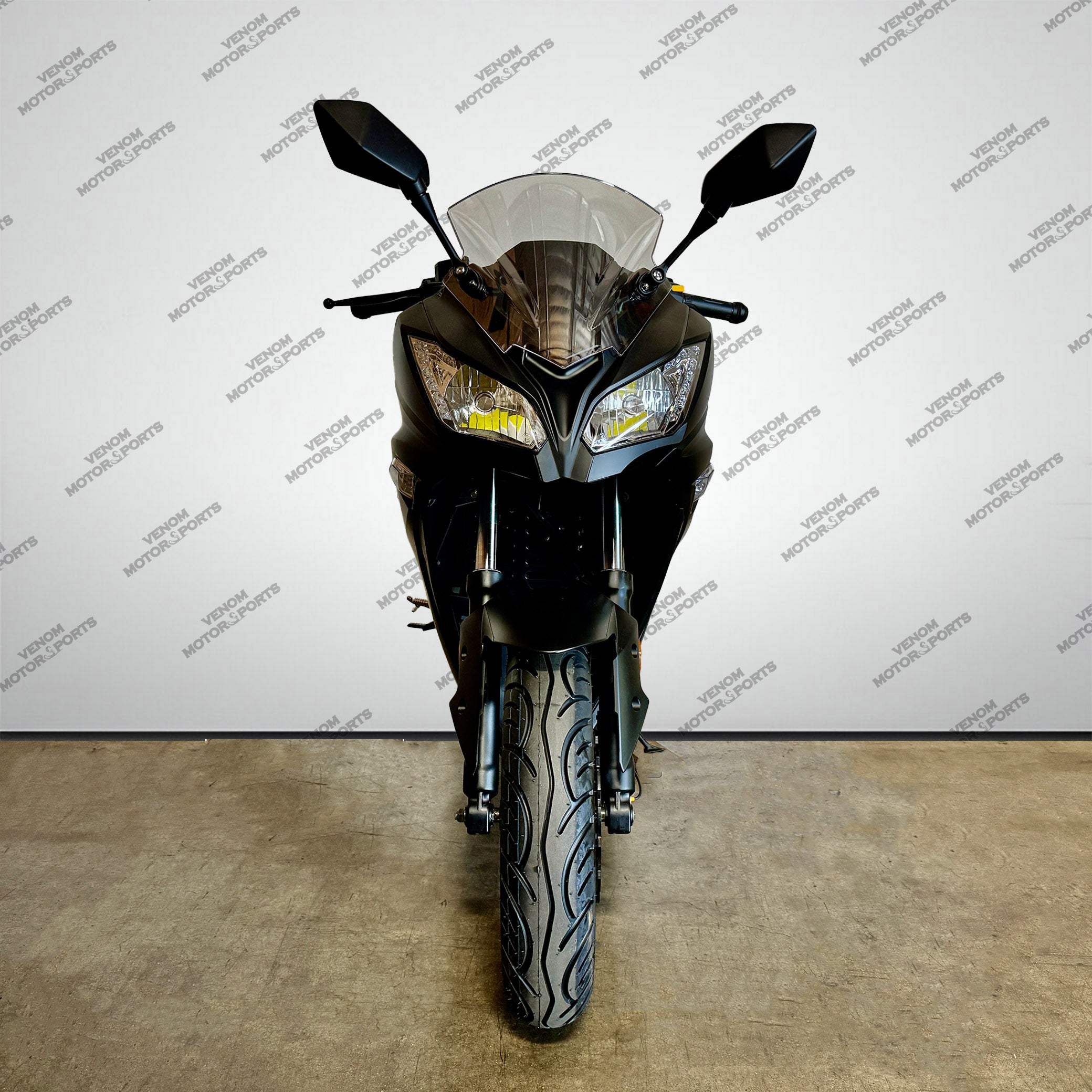 Venom X19 200cc Ninja Automatic Motorcycle - Street Legal Dirt Bike for Adults, Commuting & Off-Road Adventure
