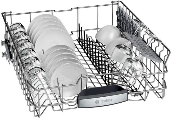 BOSCH SHPM88Z75N 800 Series 24 Inch Stainless Steel Fully Integrated Built-In Dishwasher - Perfect for Modern Kitchens & Large Families
