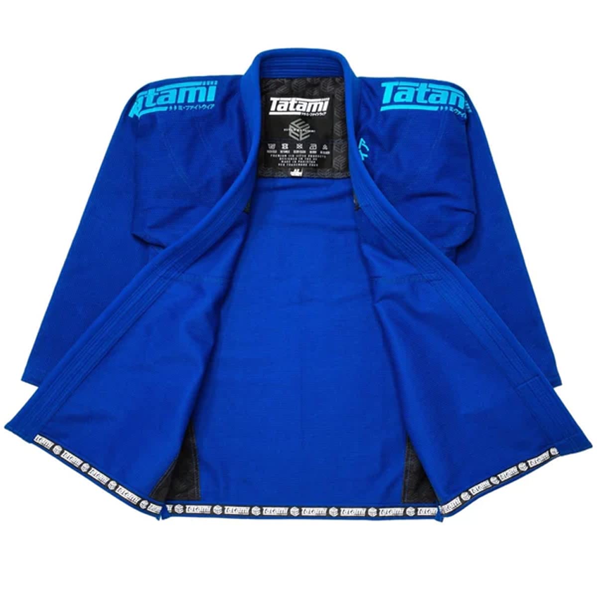 Premium 550GSM Pearl Weave Tatami Fightwear Estilo Black Label Men’s Jiu Jitsu Gi - 12oz BJJ Canvas Pants & Drawstring Bag for Brazilian Jiu-Jitsu Training & Competition