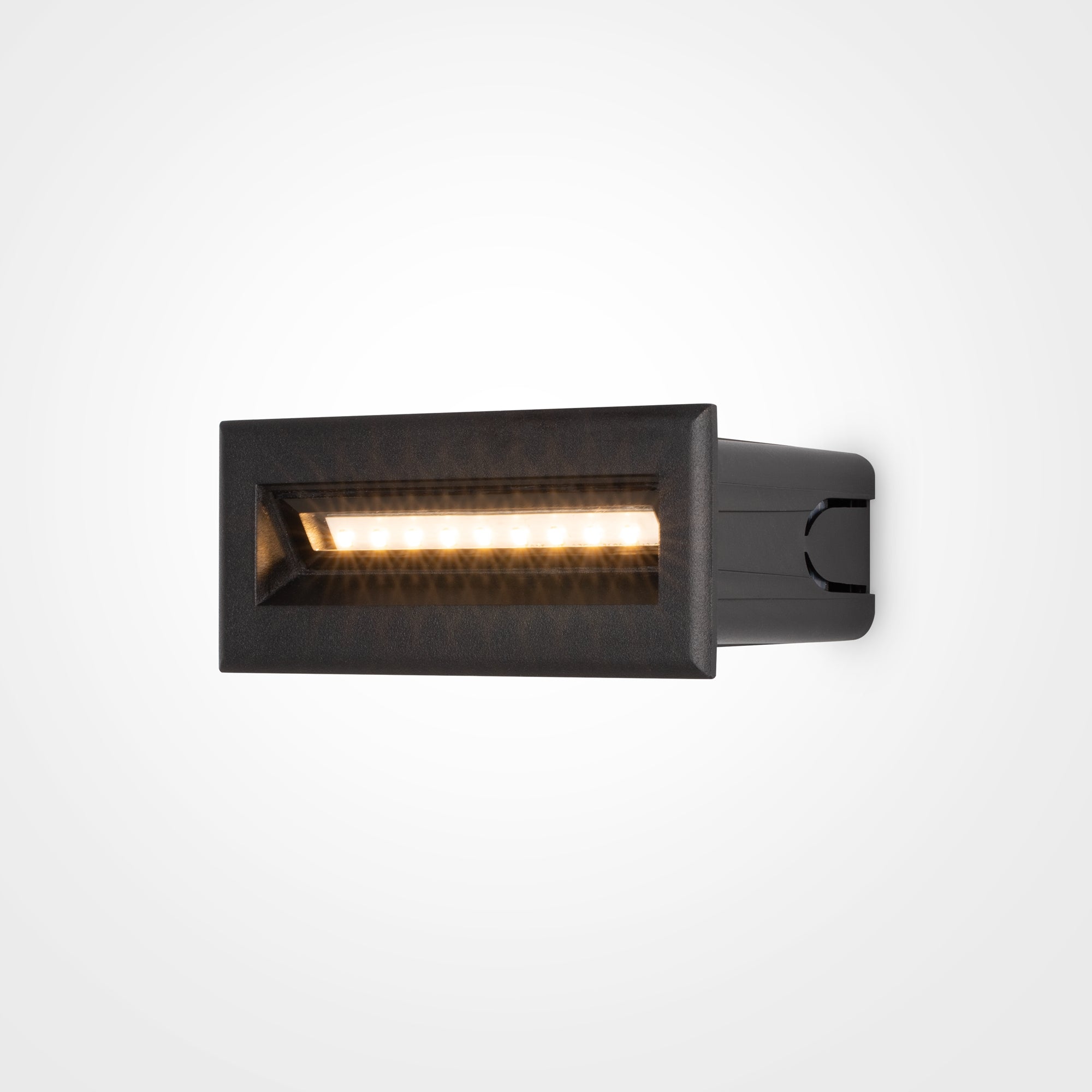 Bosca Recessed Wall Light 3W/5W LED - Black & White Modern Fixture for Bedroom, Hallway & Staircase Lighting