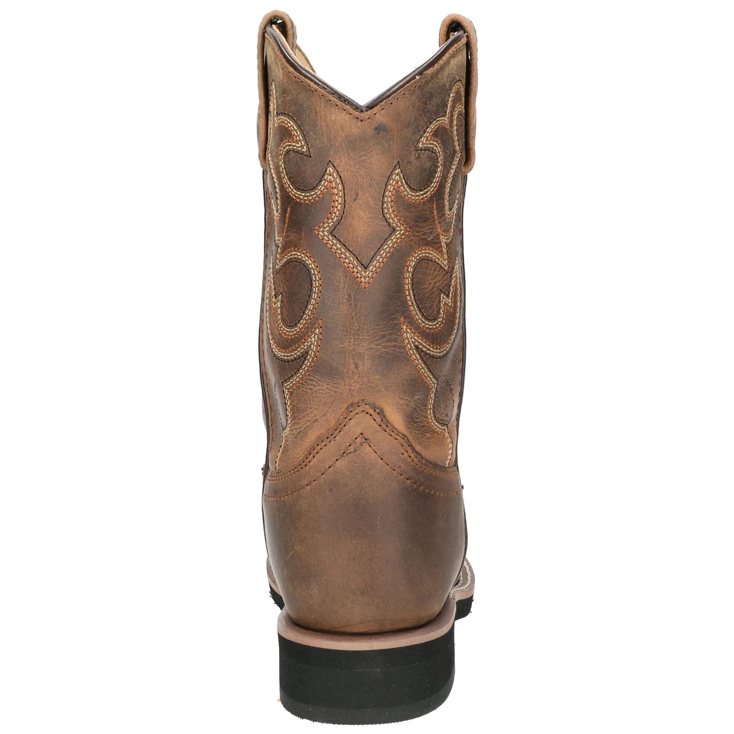 SMOKY MOUNTAIN BOOTS Kids Pueblo Western Boots - Genuine Leather Cowboy Boots for Boys & Girls - Perfect for Rodeo, Line Dancing & Western Fashion
