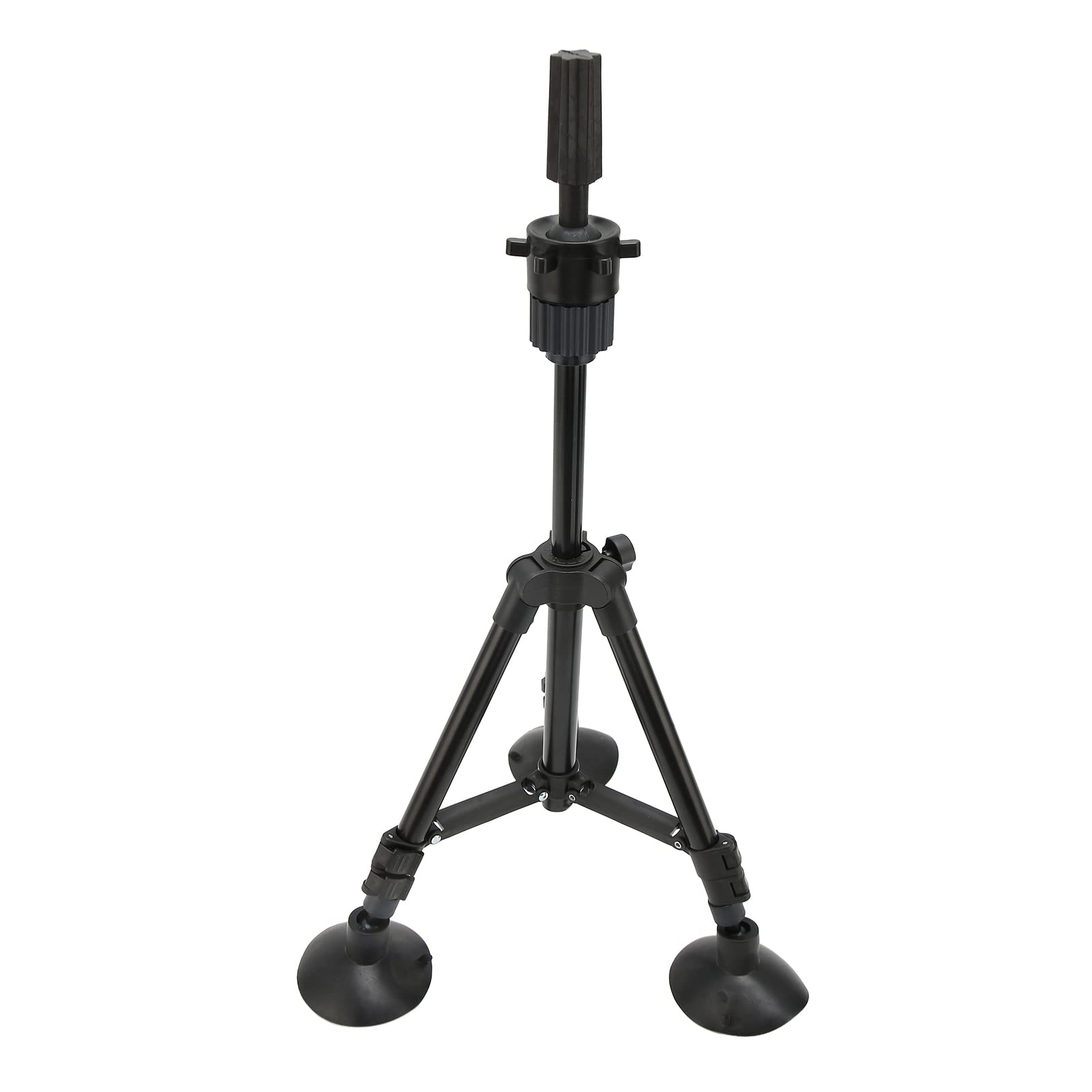 Adjustable Aluminum Alloy Wig Head Stand with Suction Base - Professional Salon Mannequin Head for Hair Styling Practice, Training & Display | Perfect for Beauty Schools, Home Practice & Salon Use