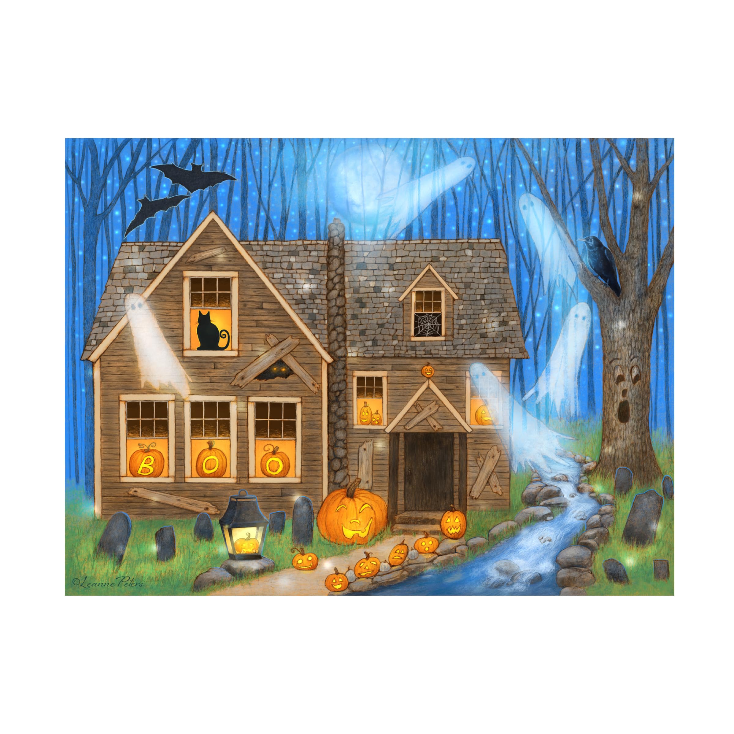 Trademark Fine Art 'Pumpkin Party' Canvas Wall Art Print by Art and a Little Magic - Perfect for Halloween Decor, Fall Home Decor & Gift Giving