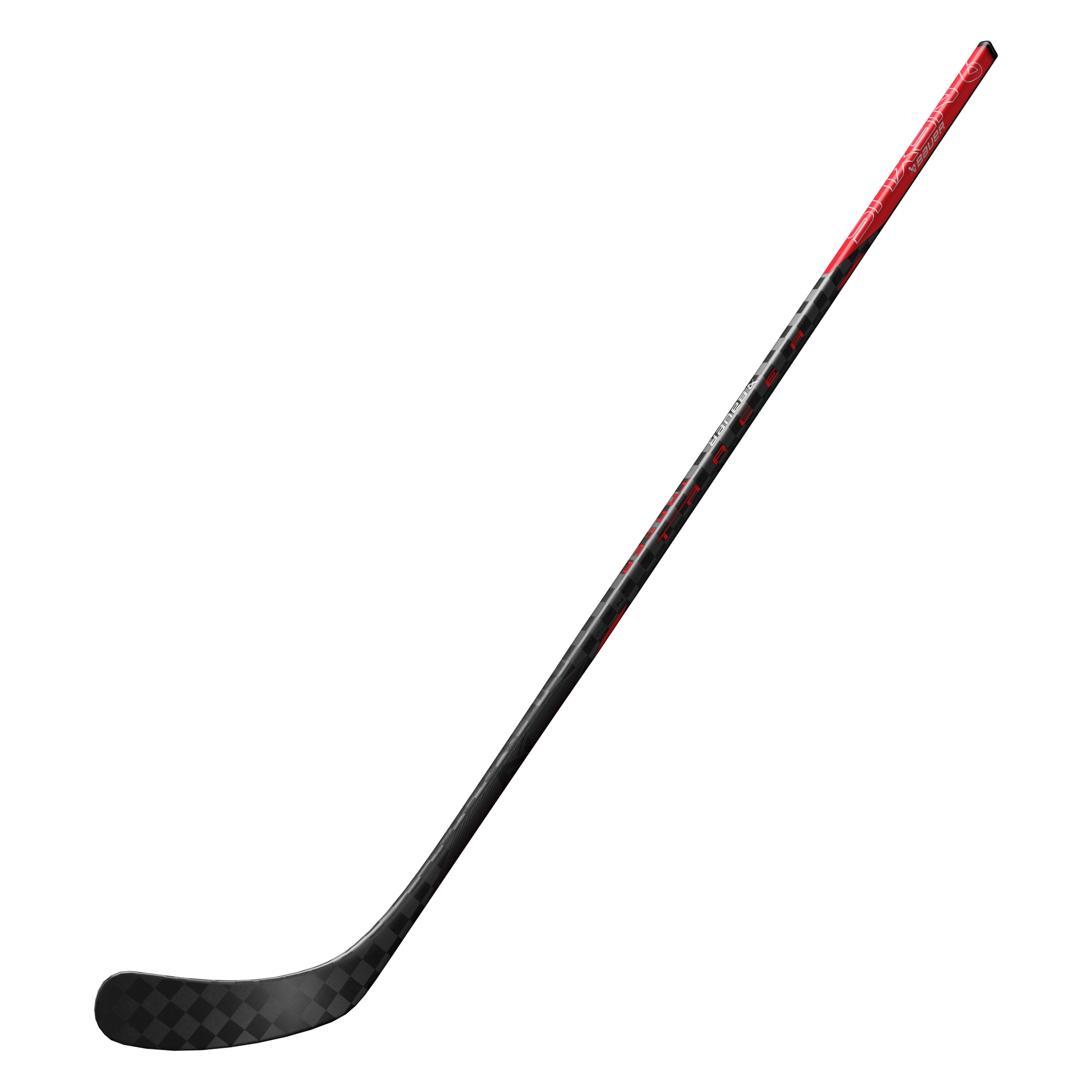 Bauer Nexus Tracer Grip One Piece Hockey Stick - Junior 40 Flex, Red - Perfect for Youth Ice Hockey Training & Games
