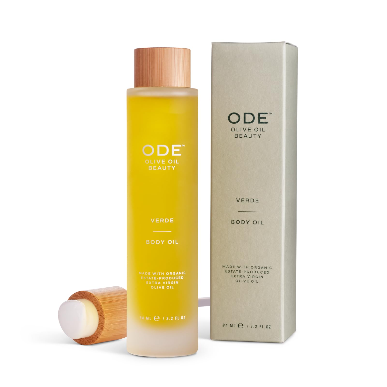 McEvoy Ranch Organic Verde Body Oil 2-Pack - Nourishing Olive Oil Moisturizer for Dry Skin | Perfect for Massage, Spa & Daily Hydration