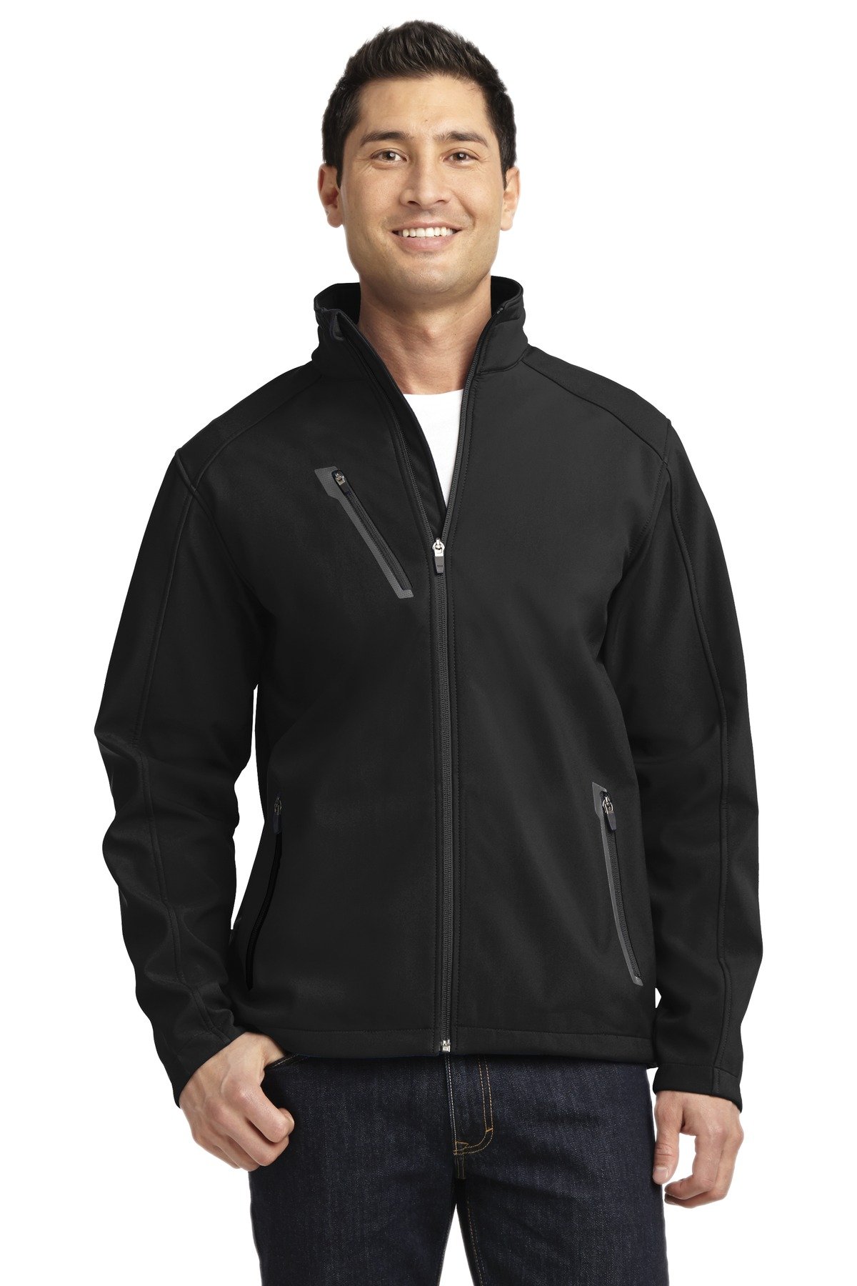 Port Authority Men's Welded Soft Shell Jacket - Waterproof Windbreaker for Outdoor Activities, Hiking & Work Wear