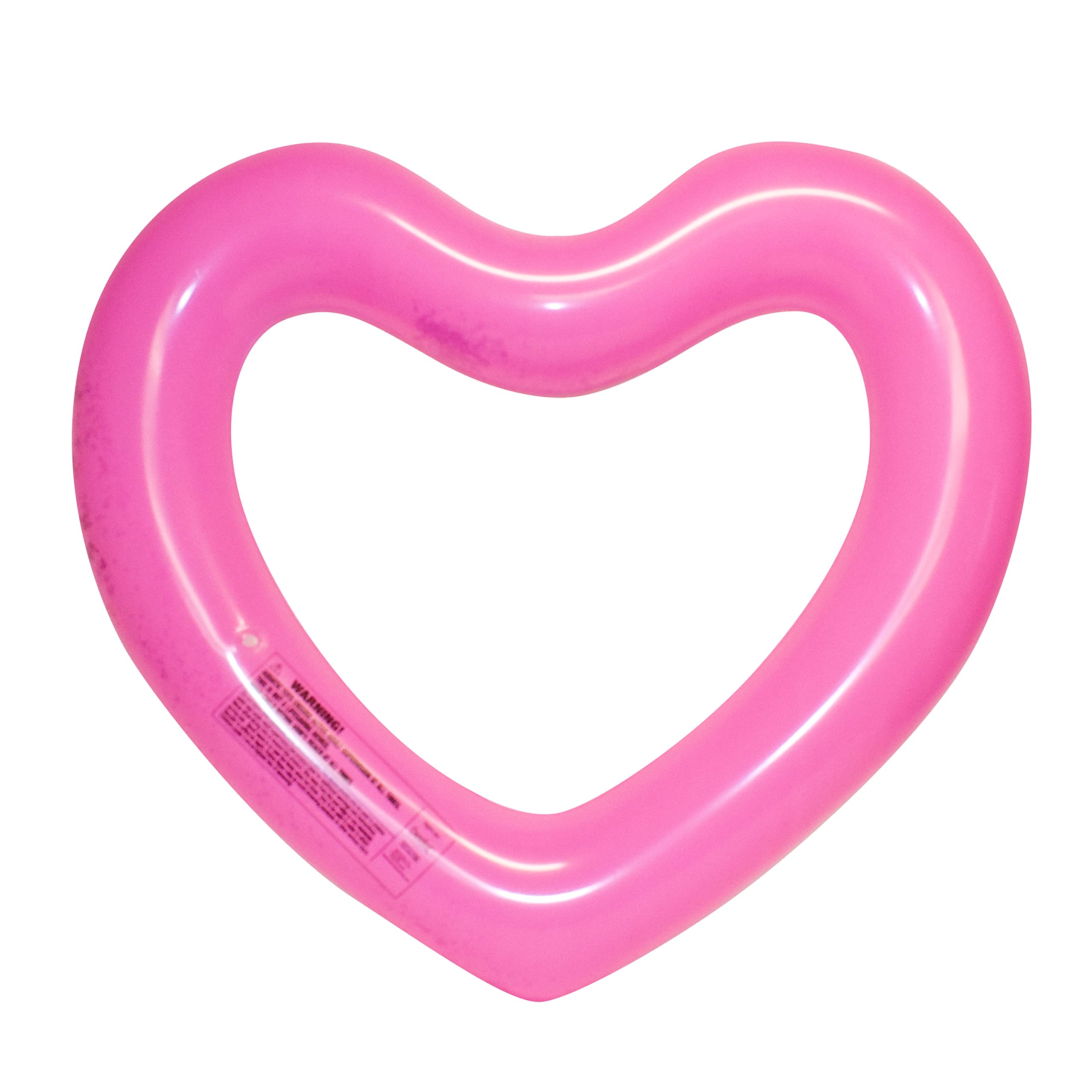 CocoNut Float Glitter Heart Pool Floats – Inflatable Pool Rings for Summer Fun – Durable Lounge Tubes & Water Toys – Perfect for Pool Parties, Beach Trips, and Backyard Gatherings – Ages 8+ Years