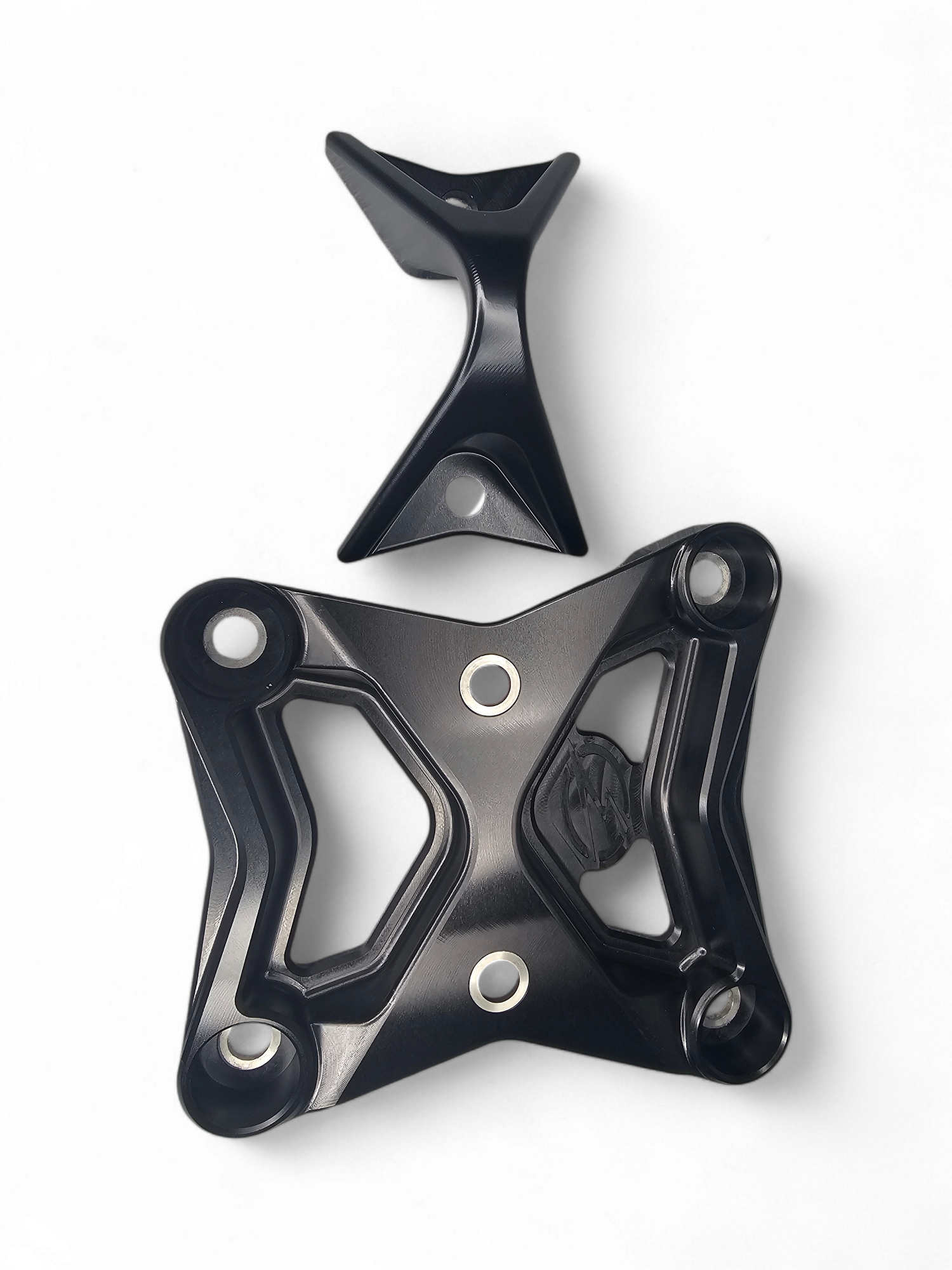 Can Am X3 Maverick 6 Bolt EOD XL Radius Rod Plate with Tow Hook (2017-Current) - Black RRP210012XL | Off-Road Accessory for Trail Riding & Dune Bashing