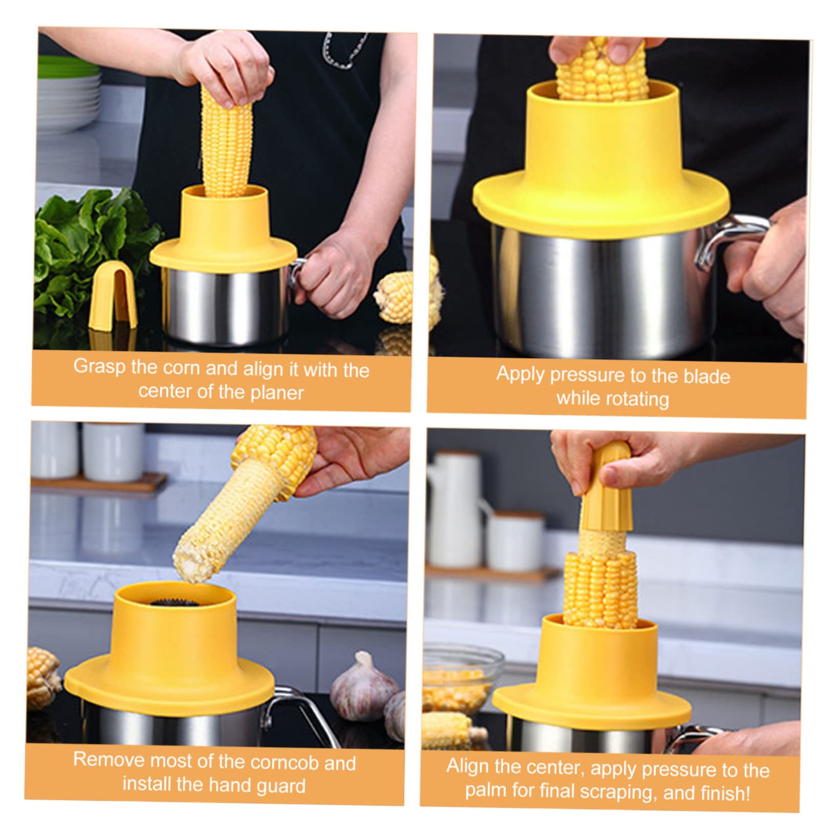 Thresher Corn Grater & Peeler - Multi-Purpose Kitchen Tool for Corn, Fruits & Vegetables | Perfect for Shaving, Peeling & Grating Corn | Ideal for Home Cooking, BBQ Prep & Farm Fresh Meals