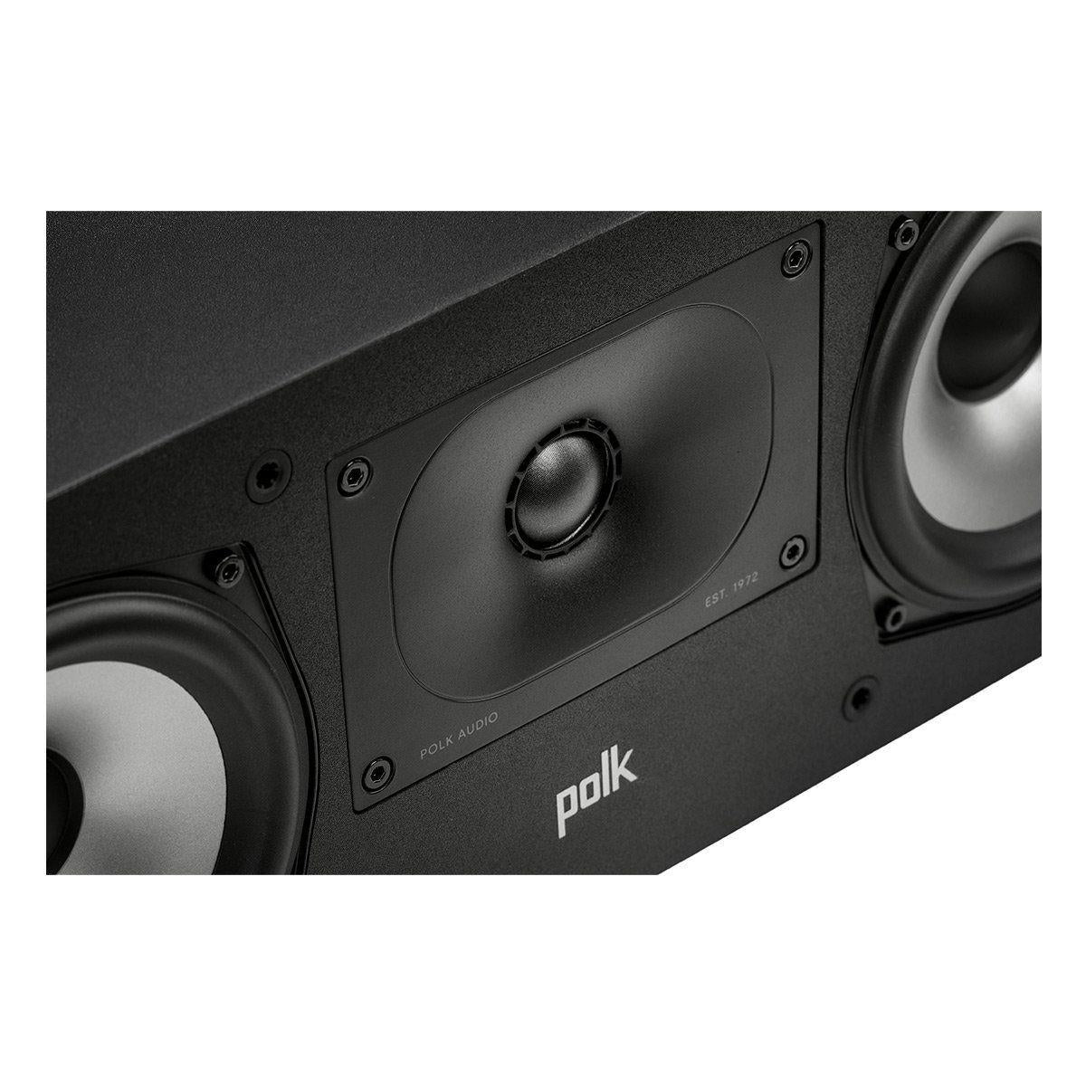 Polk Monitor XT30 High Resolution Center Channel Speaker - Premium Home Theater Sound for Movies, Music & Gaming