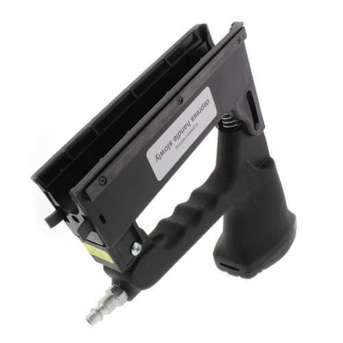 Pneumatic Clip Gun - Heavy Duty Staple Gun for Woodworking, Upholstery & Construction | Cordless Air-Powered Stapler for DIY Projects, Furniture Repair & Home Improvement