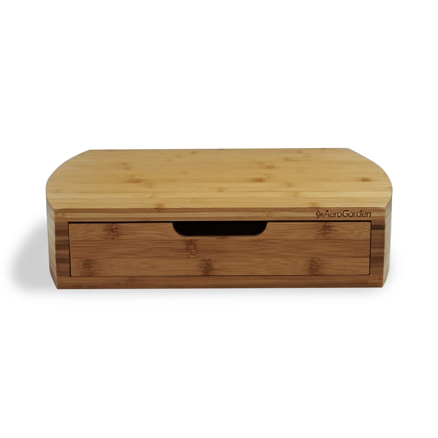 AeroGarden Bamboo Storage Drawer Organizer for Indoor Gardening Supplies - Perfect for Hydroponic Systems, Seed Starting & Herb Kits (Home & Kitchen Use)