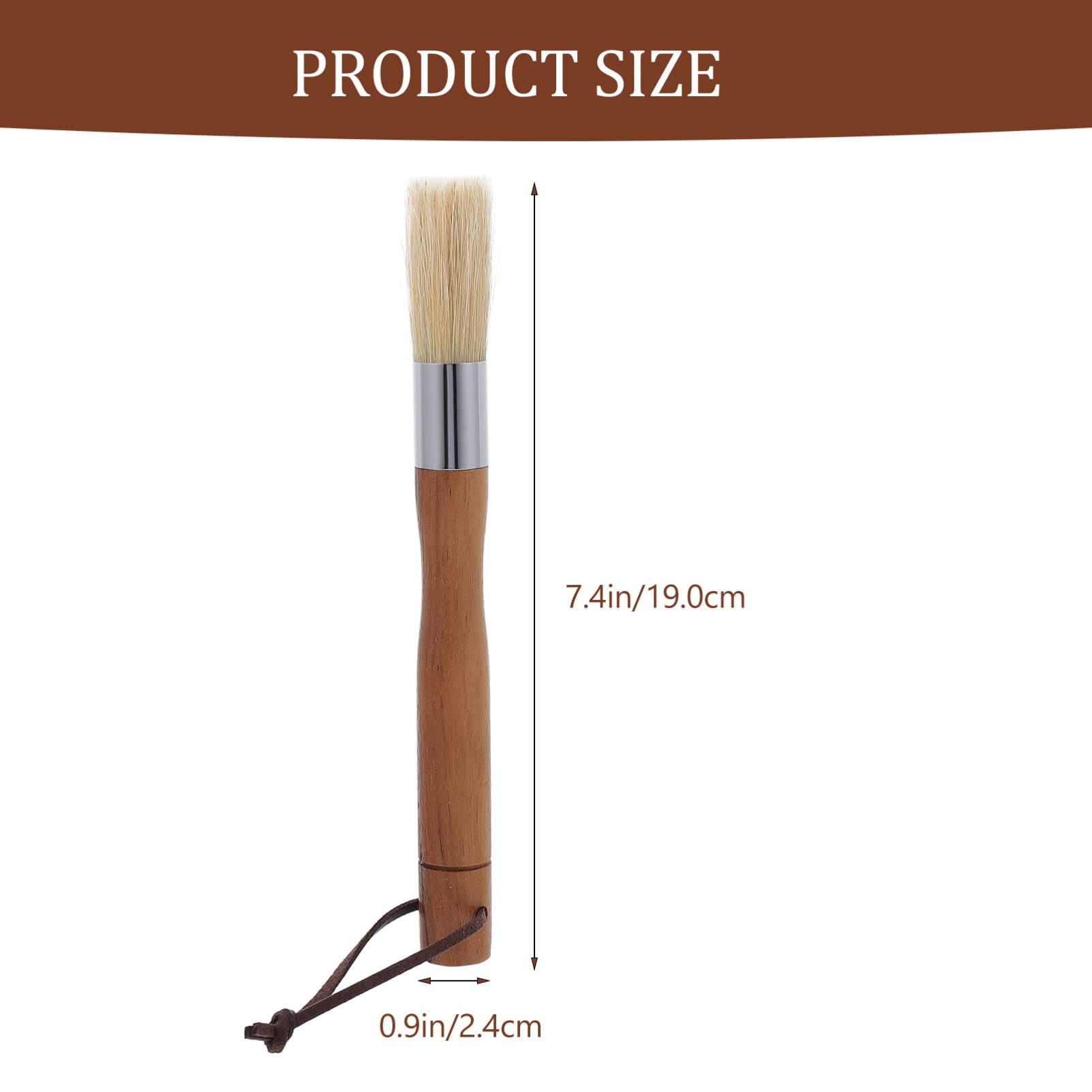 Premium Coffee Machine Cleaning Brush - Long Handle Espresso Machine Brush for Easy Cleaning | Durable Coffee Clean Brush Tool for Keurig, Nespresso & Home Barista Use