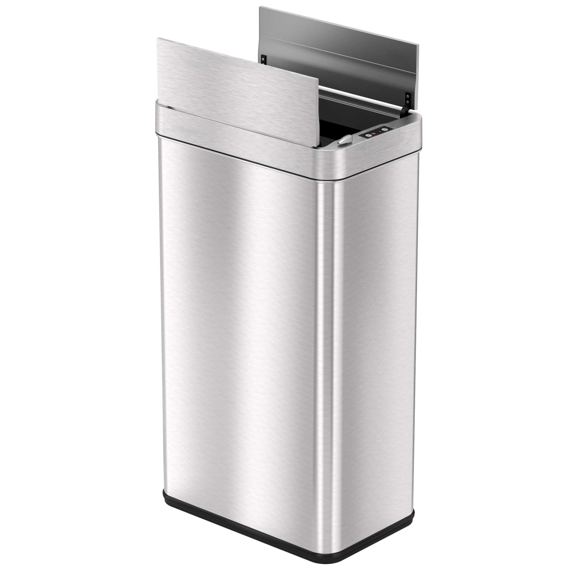 18 Gallon / 68 Liter Automatic Sensor Trash Can with Odor AbsorbX Technology - Hands-Free Touchless Kitchen & Office Waste Bin for Home & Commercial Use