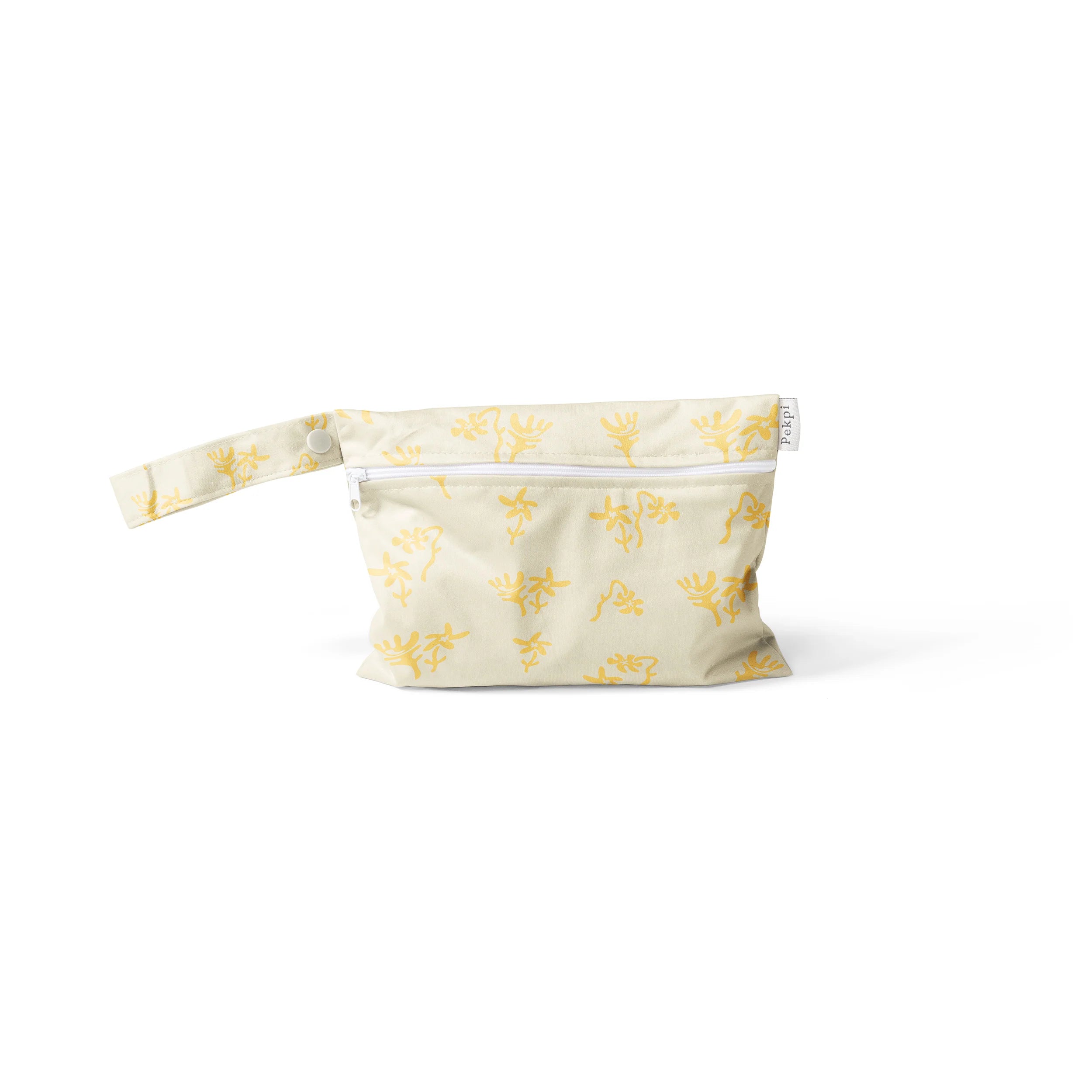 Pekpi Waterproof Wet Bag for Swimsuits & Baby Clothes | Reusable & Leakproof Lemon Print | Perfect for Pool, Beach, Gym & Travel Accessories