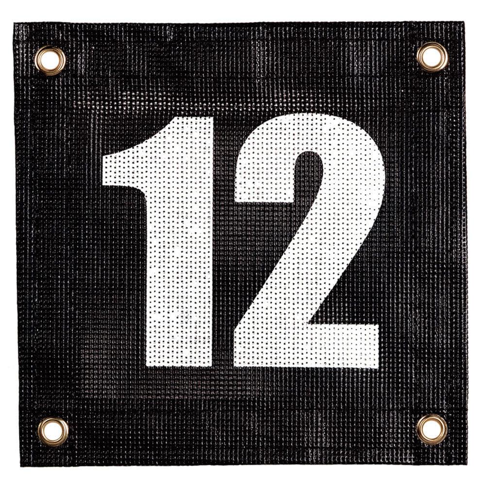 Court Windscreen Number 12 - Premium Tennis Court Wind Barrier for Outdoor Sports - Perfect for Tennis Courts, Pickleball, and Sports Facilities