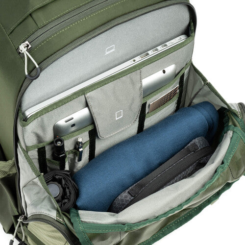 MindShift Gear Backlight 26L Hiking Backpack - Waterproof & Lightweight for Outdoor Adventures (Montane Green) - Perfect for Travel, Photography & Day Hikes