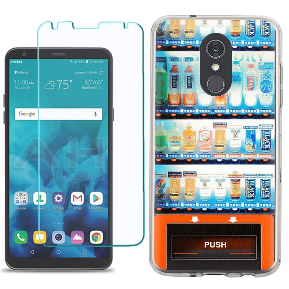 LG Stylo 4 Case with Screen Protector - Slim TPU Cover for Daily Protection