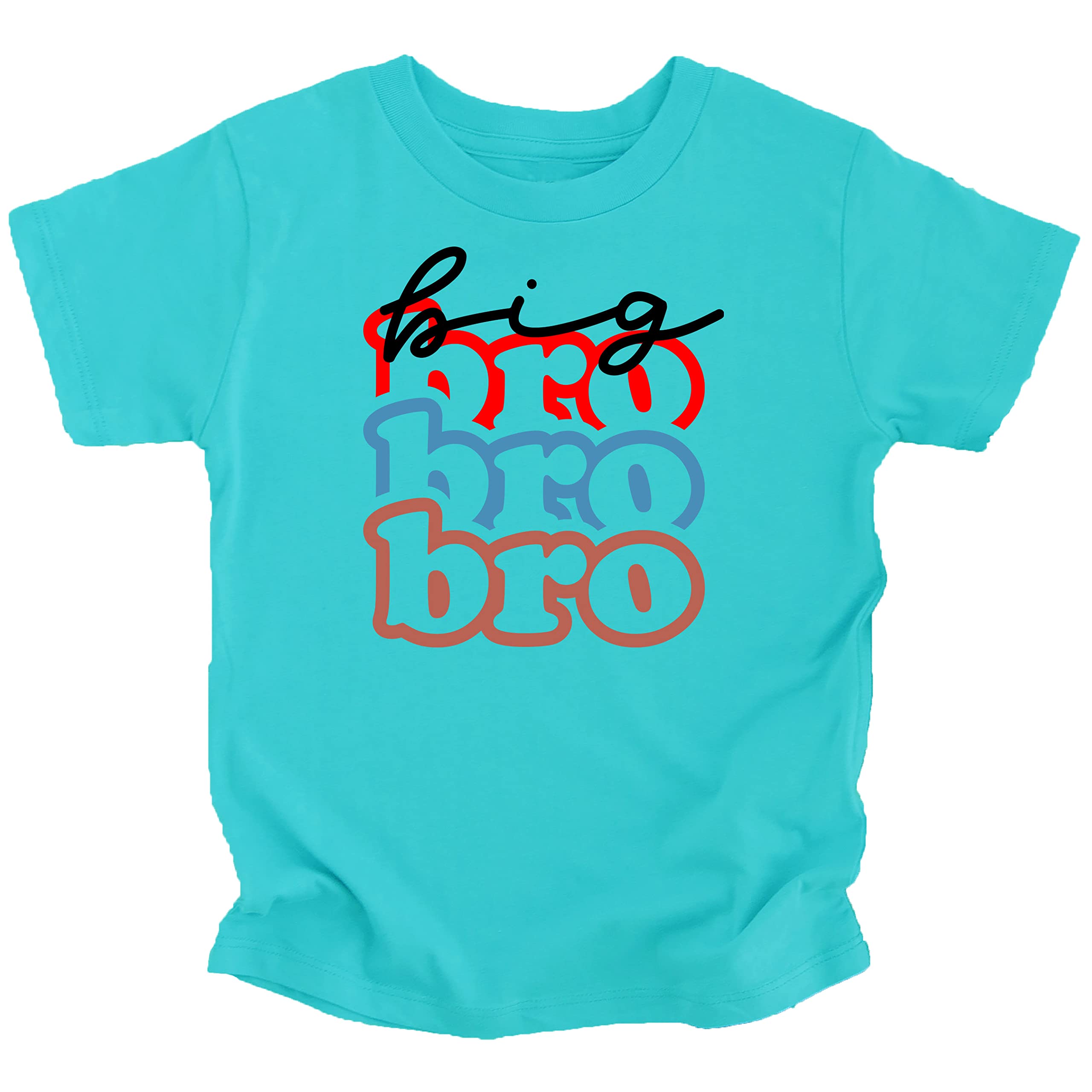 Colorful Stacked Matching Sibling Outfits for Toddlers & Baby Boys | Big Brother Coordinated Sets | Family Photo, Holiday & Special Occasion Wear