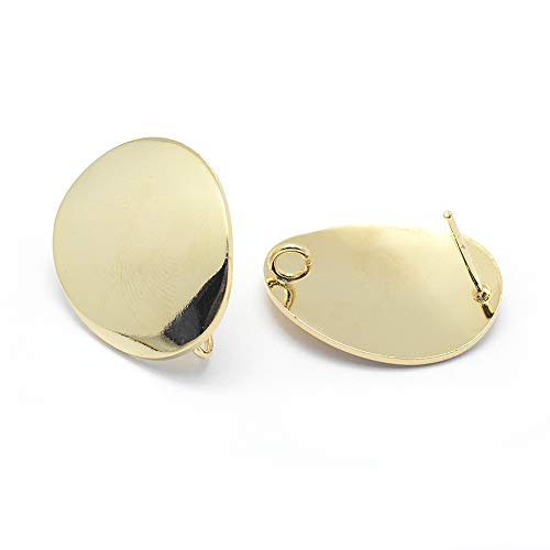 10 Pairs-Oval-18x22x2.5mm