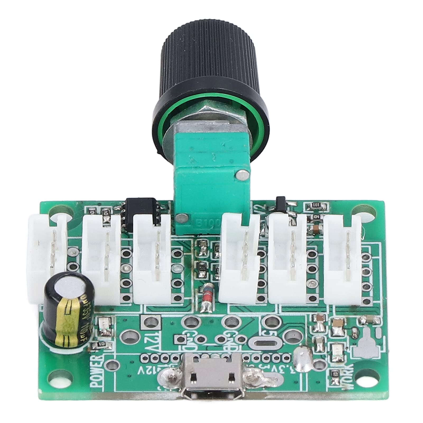 USB Fan Speed Controller - Adjustable Governor with Frequency Modulation for Industrial & Home Use | Perfect for Cooling Workstations, Servers & Personal Spaces