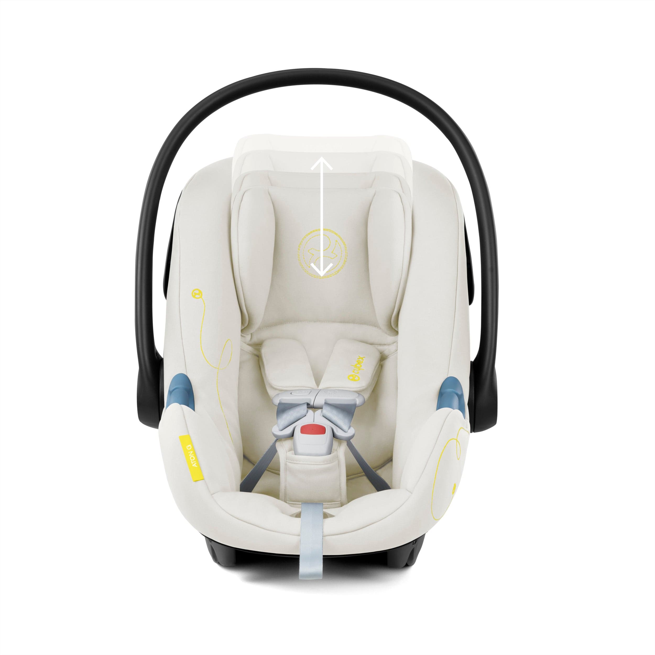 Cybex Aton G Swivel Infant Car Seat - 360° Rotating, Side Impact Protection, Lightweight & Compact for Easy Installation - Perfect for Newborns, Travel, and Everyday Use