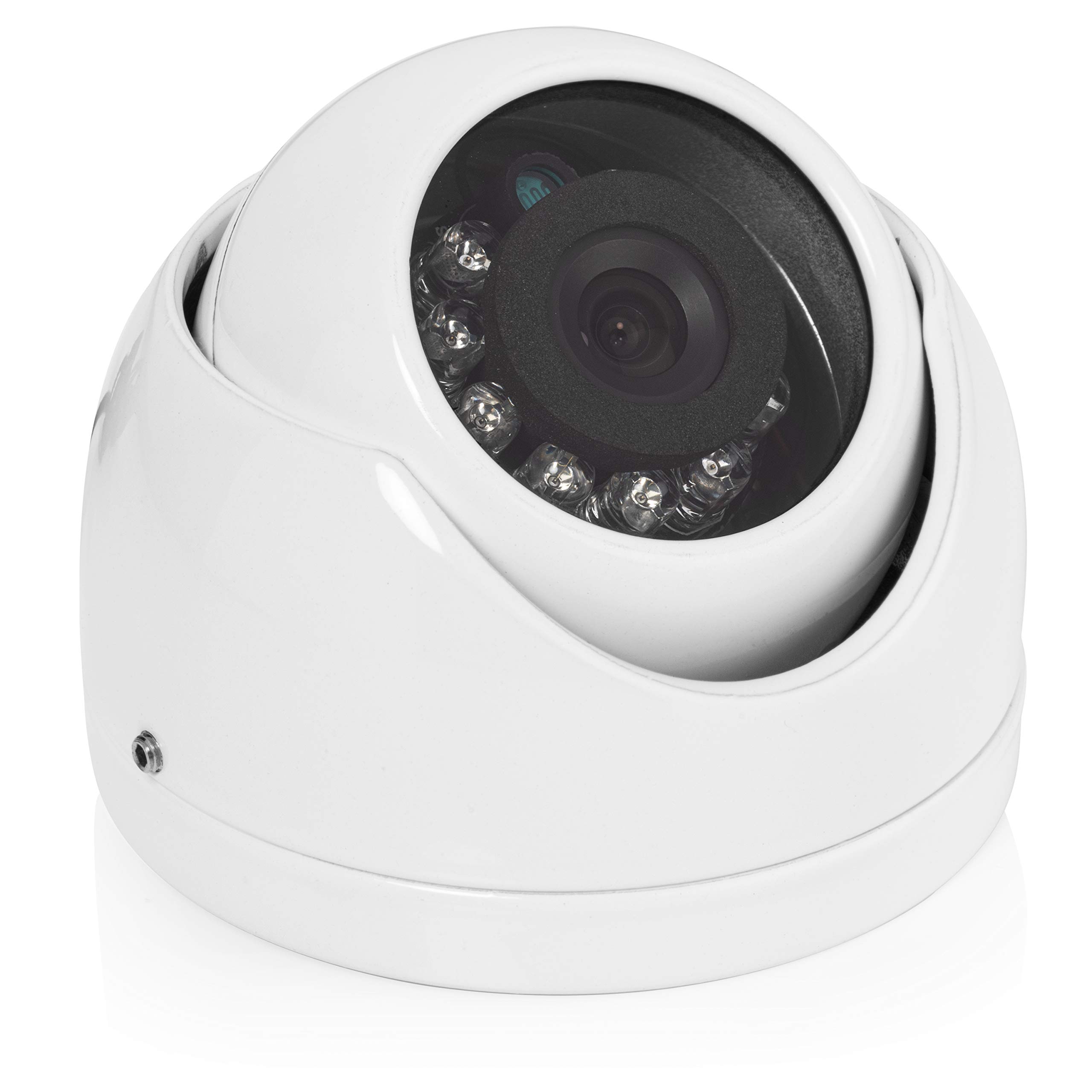 BOYO VTD300MA Waterproof Marine Dome Camera with Night Vision - 1080p HD Security Camera for Boats, Yachts, and Outdoor Surveillance (White) - Ideal for Nighttime Monitoring and Harsh Weather Conditions