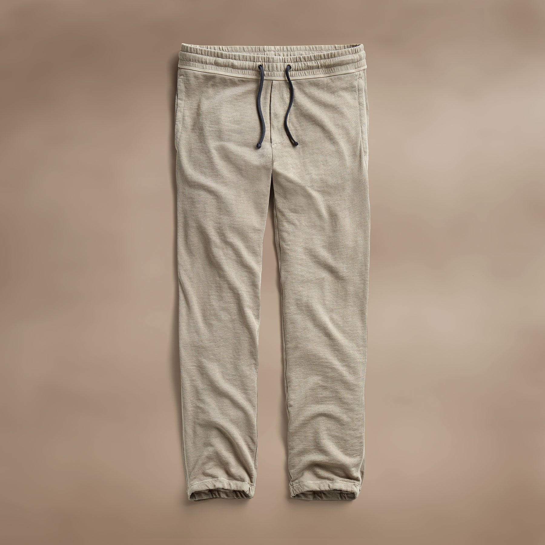 Vintage French Terry Sweatpants for Women - Soft Overcast Pigment Joggers with Elastic Waistband | Comfortable Lounge Pants for Yoga, Running & Casual Wear