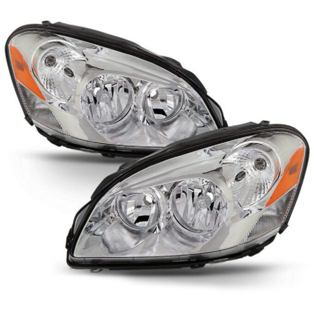2006-2011 Buick Lucerne Sedan Super CXS CXL Replacement Headlight Assembly Pair (LH + RH) - Perfect for Night Driving & Enhanced Visibility