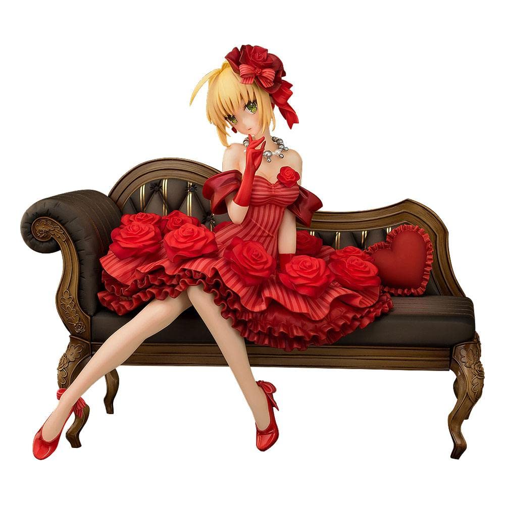 Fate/Extra Idol Emperor Nero 1/7 Scale PVC Figure - Anime Collectible Statue for Display & Decoration - Perfect for Anime Fans, Gaming Rooms & Otaku Collections