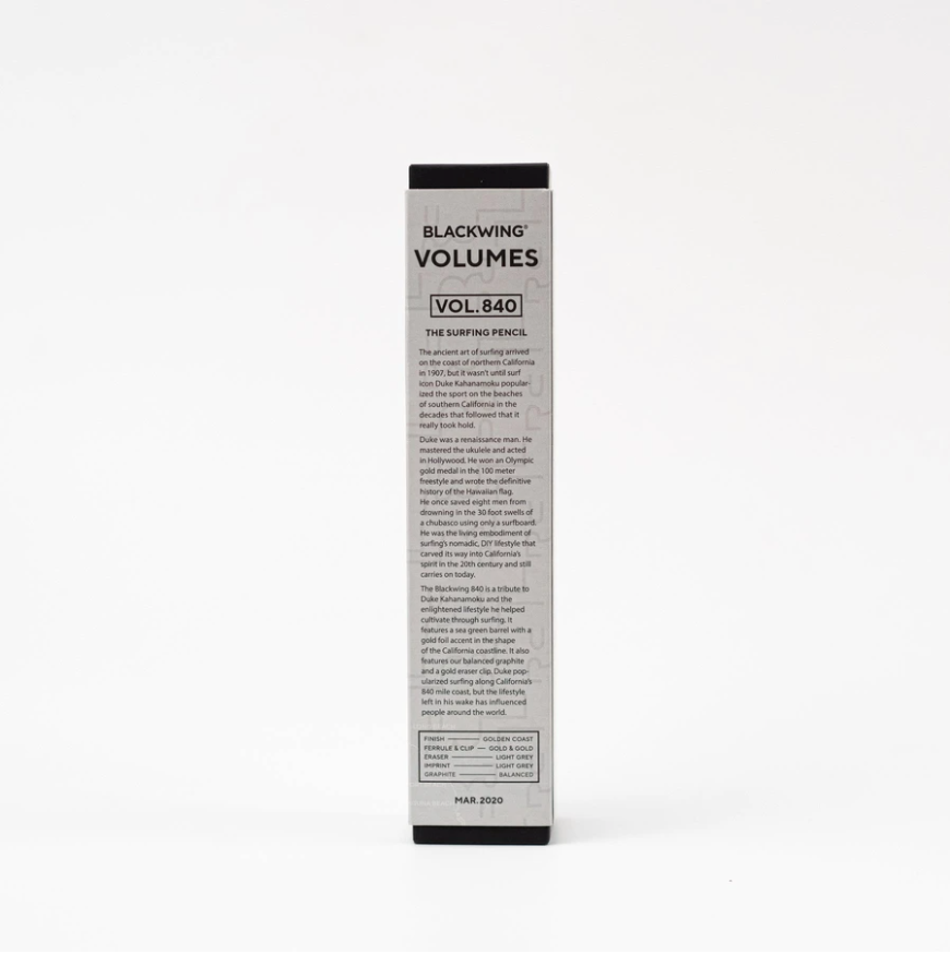 Palomino Blackwing Volumes 840 Limited Edition Pencils - Premium Writing & Sketching Tools for Artists, Writers & Professionals - Perfect for Drawing, Note-Taking & Creative Projects
