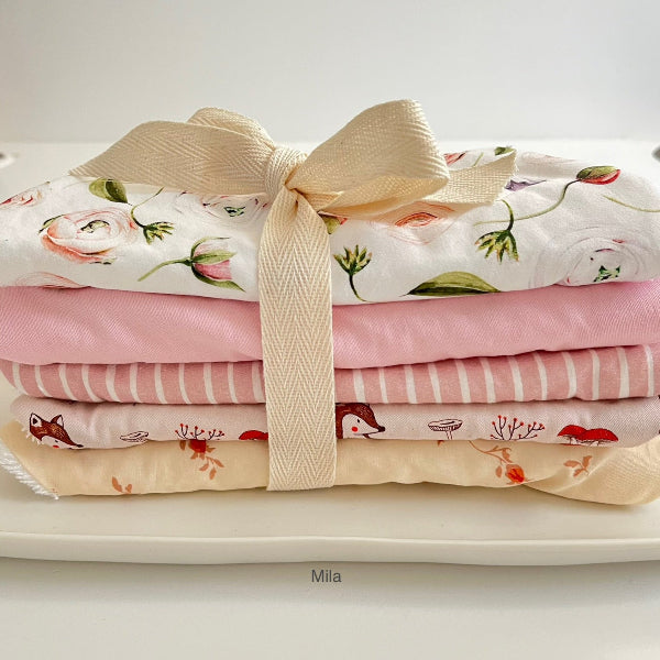 5-Pack Baby Dribble Bibs - Soft Absorbent Drool Bibs for Infants & Toddlers - Perfect for Feeding, Teething, and Everyday Use