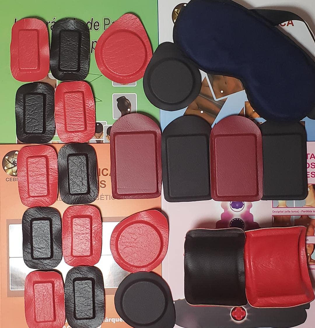 Biomagnetic Therapy Ferrite Magnets & Books for Pain Relief, Wellness, and Holistic Healing - Perfect for Home Use, Therapy Sessions, and Self-Care Routines