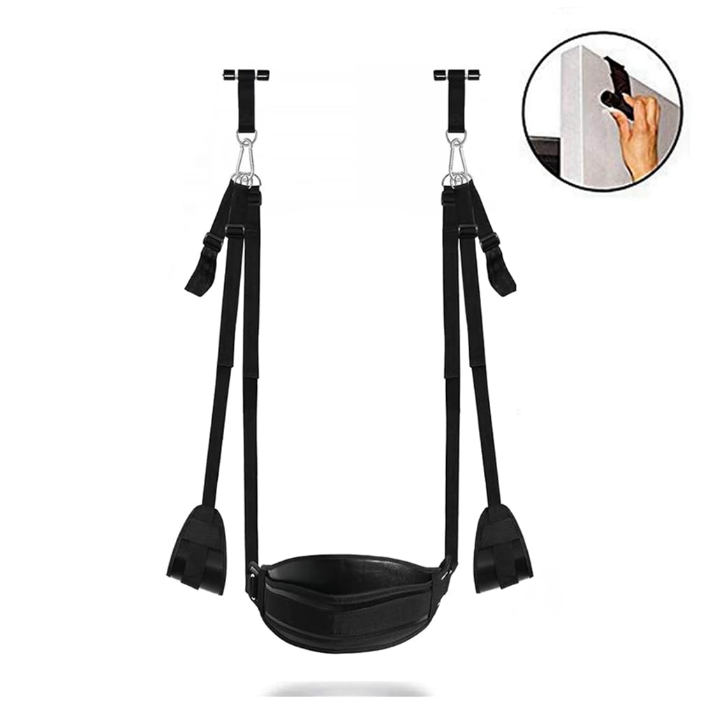 Heavy Duty Over The Door Sex Swing for Adults - Supports Up to 300Lbs, Couples Bonding Swing, Pure Romance Hanging Sling for Bedroom - Perfect for Spicing Up Relationships & Enhancing Intimate Moments