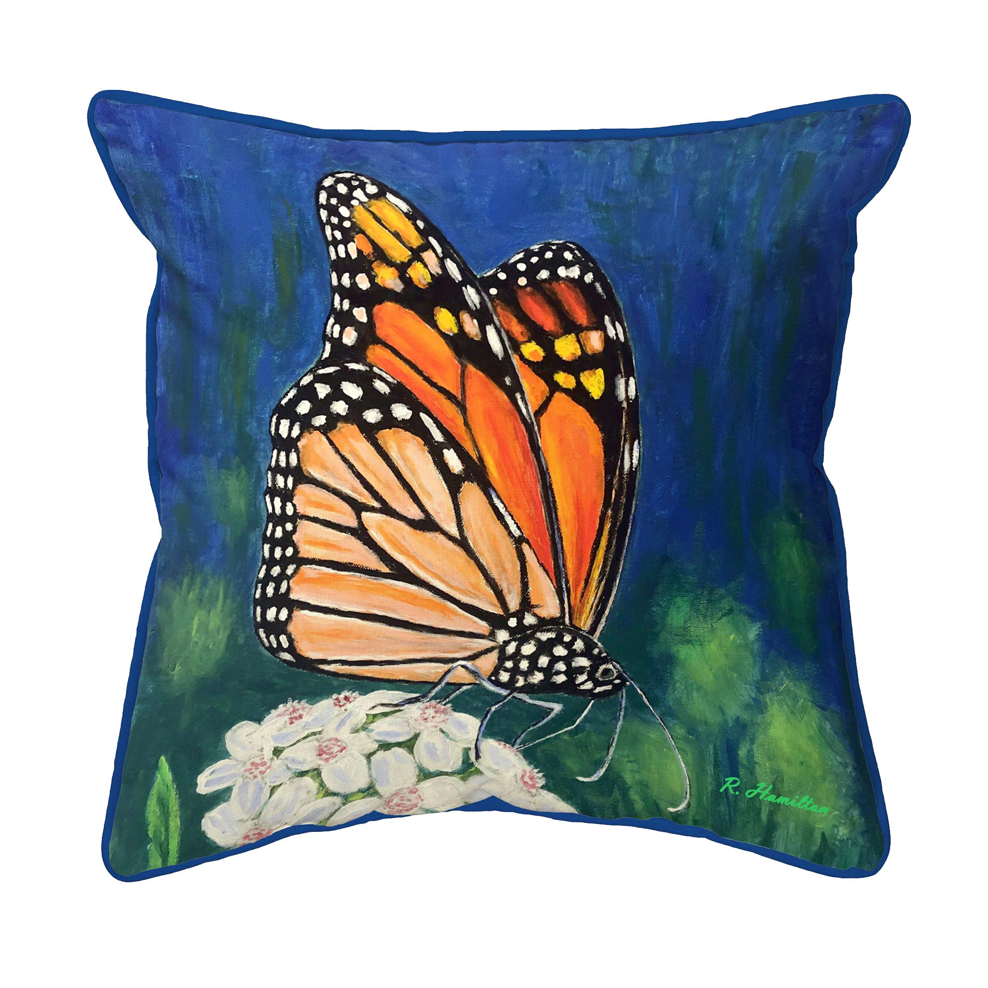 18x18 Inch Decorative Throw Pillow Cover - Soft & Stylish Multi-Color Cushion for Sofa, Bed, Living Room - Perfect Home Decor Accent (HJ1212)