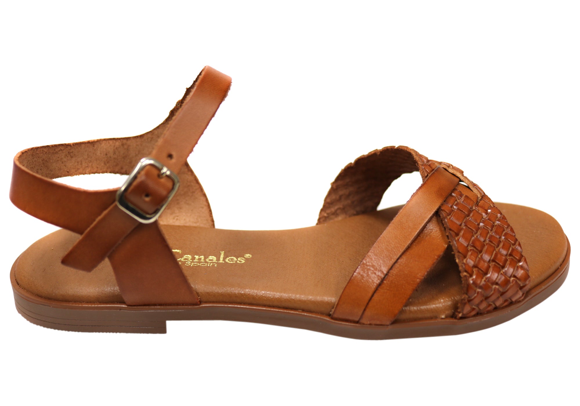 Lola Canales Joyce Women's Comfortable Leather Sandals - Handmade in Spain - Perfect for Summer, Beach & Casual Outings