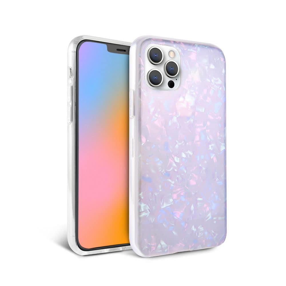 FELONY CASE - iPhone 13 Pro Case with Opal Design - Wireless Charging Compatible, Anti-Scratch & 360° Shockproof Protective Cover for Apple iPhone Mini - Perfect for Daily Use, Travel & Outdoor Activities