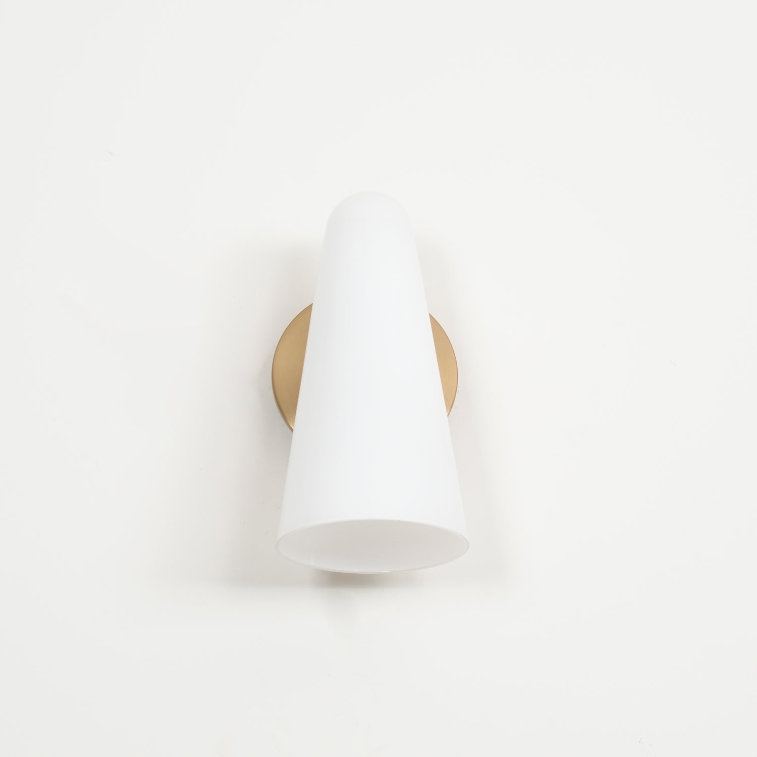 Modern Conical Glass Wall Lamp - Sleek & Stylish LED Sconce Lighting for Bedroom, Living Room, Hallway & Office Decor