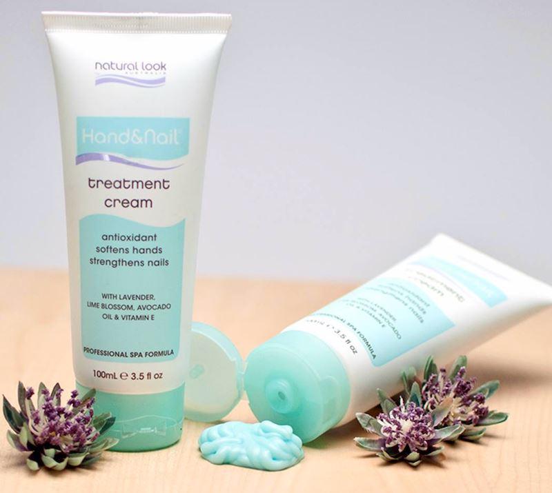 Natural Hand & Nail Treatment Cream - Moisturizing Lotion for Dry Skin & Cuticle Care - Perfect for Daily Hydration & Salon-Quality Nails at Home