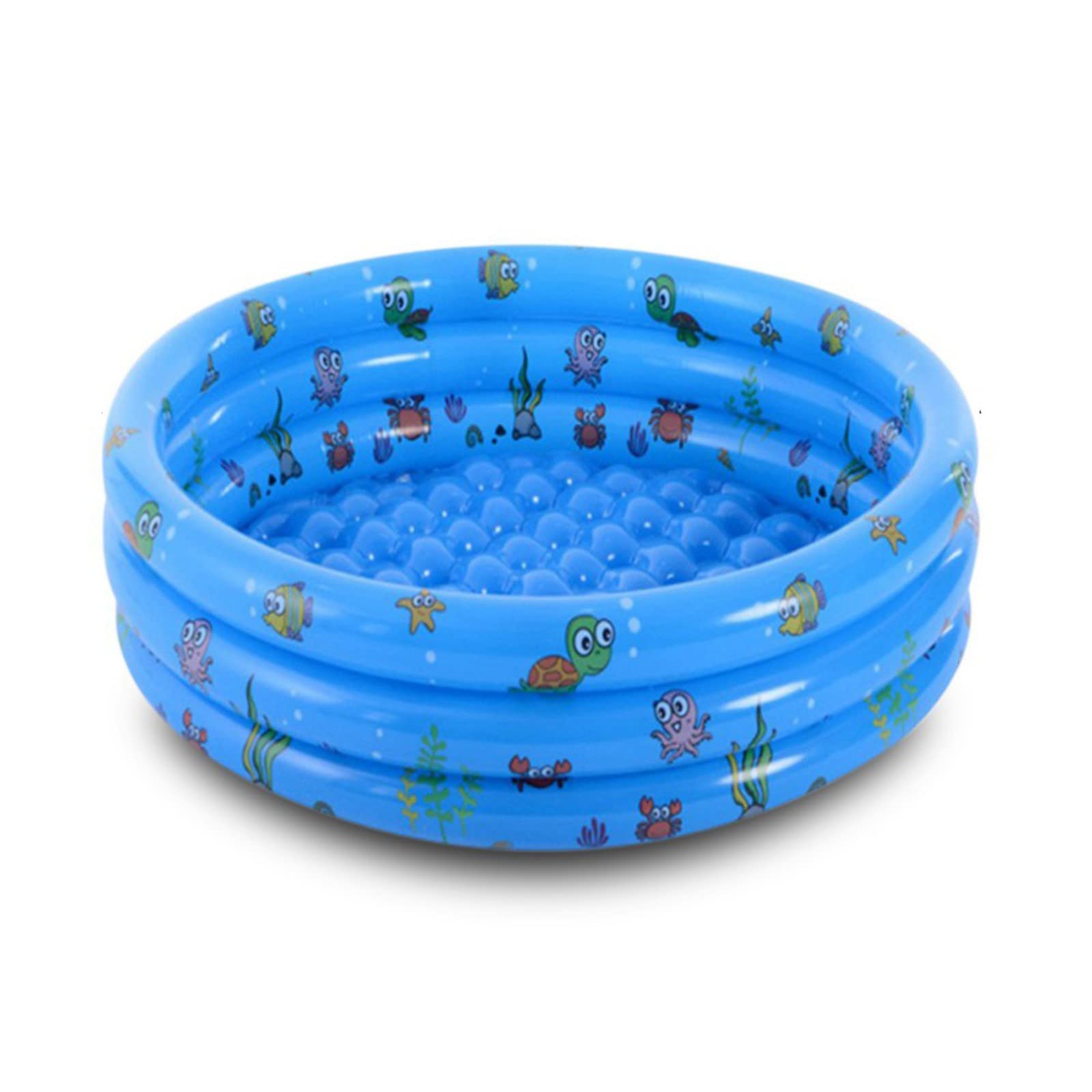 **U-BUYHOUSE Inflatable Baby Swimming Pool - Round Portable Kiddie Pool for Toddlers, Indoor & Outdoor Water Play Center for Kids, Boys & Girls - Perfect for Backyard, Beach, and Summer Fun**