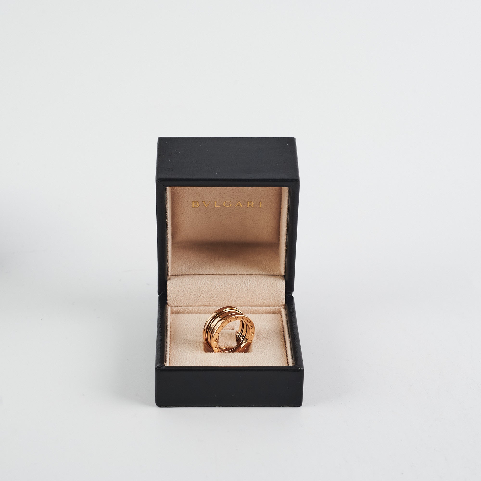 Bvlgari B Zero 1 Ring - 18K Gold or Rose Gold Luxury Band Ring for Women, Size 49 - Perfect for Weddings, Anniversaries & Special Occasions