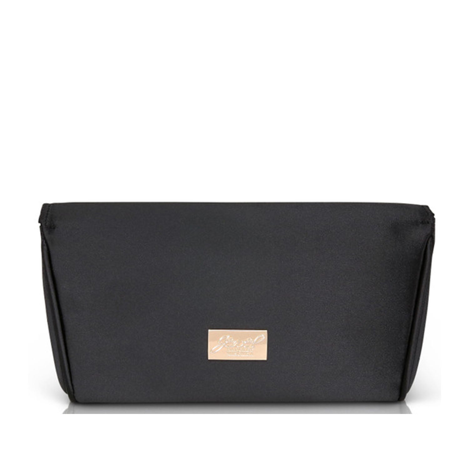 Badgley Mischka Women's Black Smile Clutch - Elegant Evening Bag for Parties, Weddings & Special Occasions