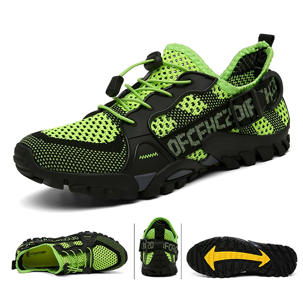 **Best Water Shoes for Men & Women - Quick Drying Outdoor Hiking Shoes for Beach, Aqua, Travel, Trekking & Walking - Lightweight Sneakers for Swimming, Kayaking & Water Sports**
