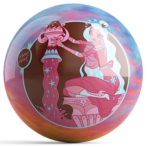 OnTheBallBowling Aquarius Bowling Ball by Kelleigh Williams - Premium Performance Bowling Ball for Serious Bowlers | Perfect for League Play, Tournaments & Practice Sessions