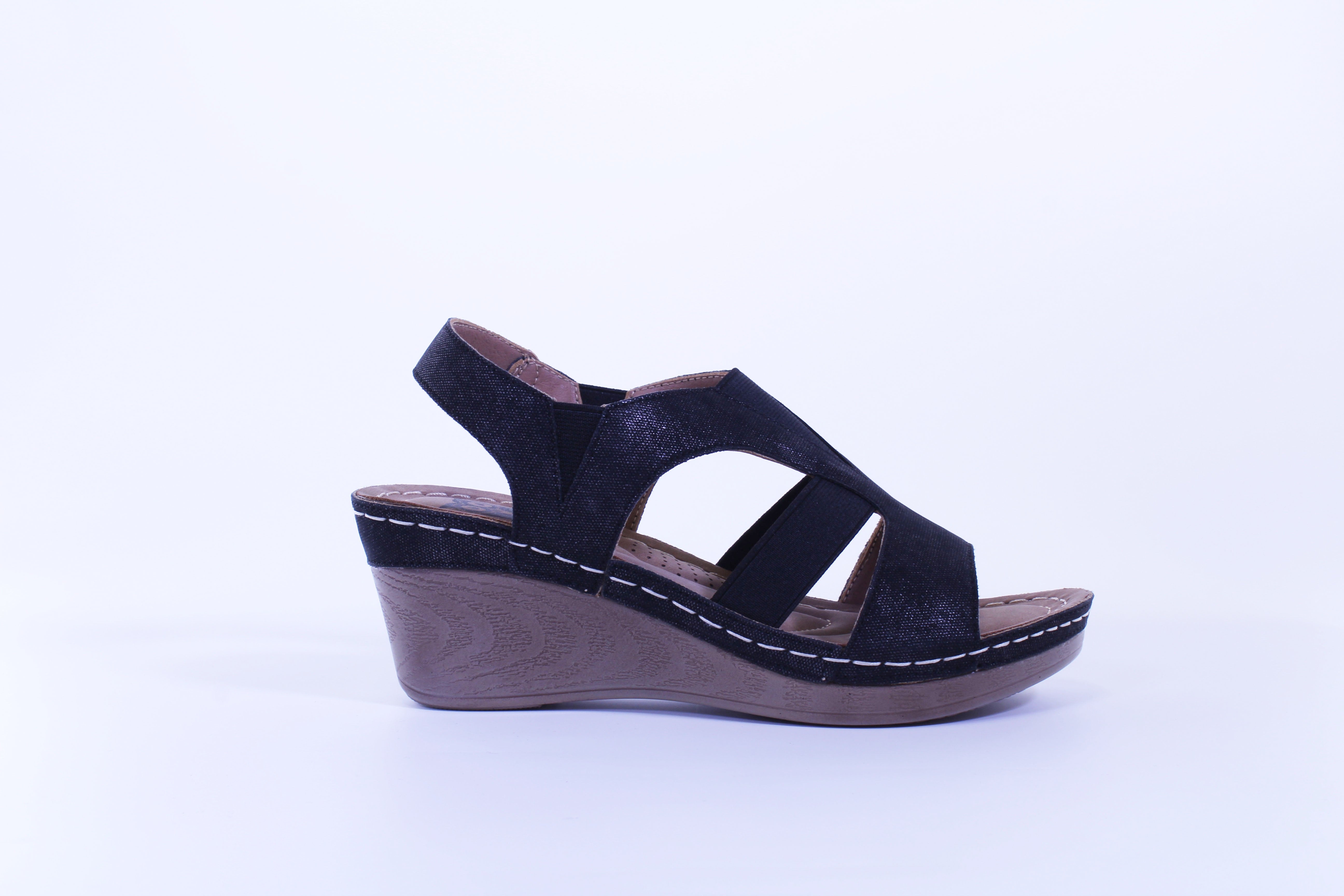 Women's Lillian Wedge Sling Sandals - Comfortable Low Heel Slide Shoes for Summer | Casual Beach Walking, Vacation Outfits & Everyday Wear