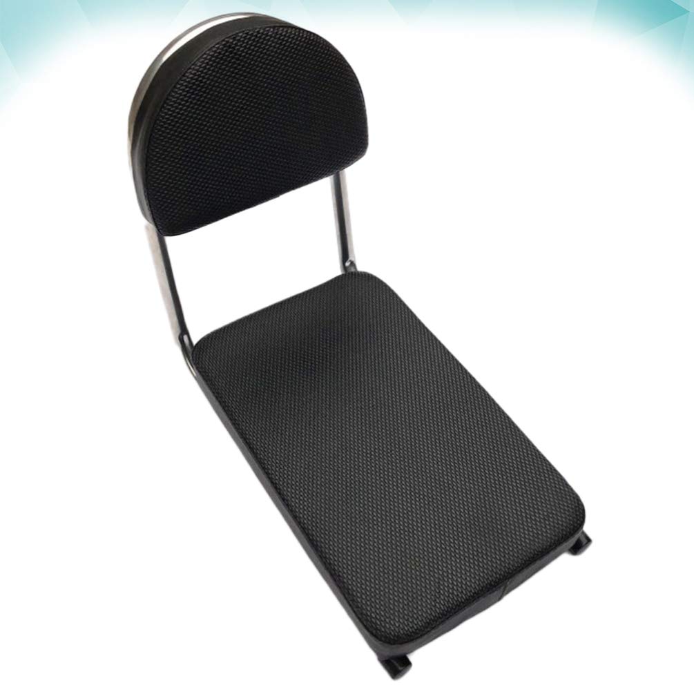 **Kids Bike Seat Backrest Cushion - Comfortable & Safe Rear Carrier Pad with Footrest for Children's Bicycles - Perfect for Family Rides, Commuting & Outdoor Adventures**