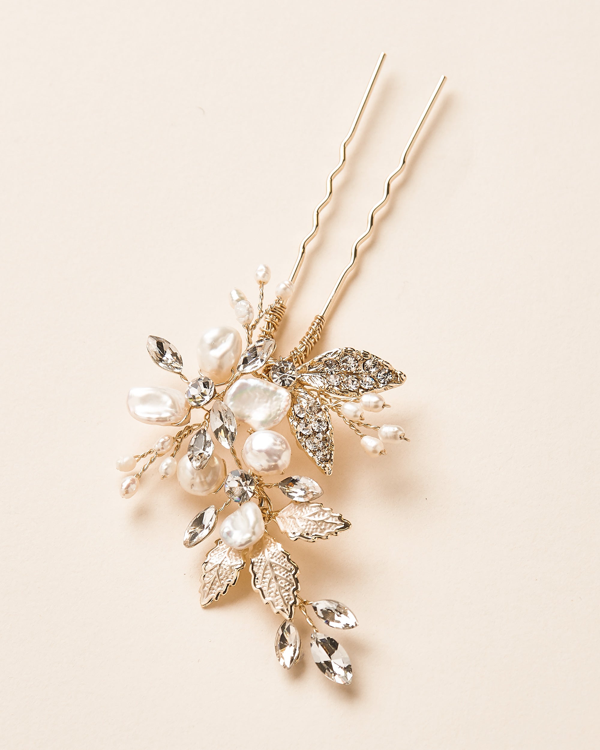 Aviana Bridal Hair Pin - Elegant Crystal Wedding Hair Accessories for Brides, Bridesmaids & Prom | Perfect for Weddings, Formal Events & Special Occasions